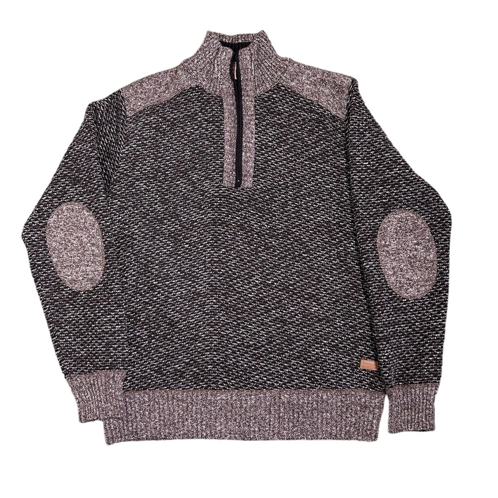 Mens Usicon Sweater With Elbow Patches - Size M Medium